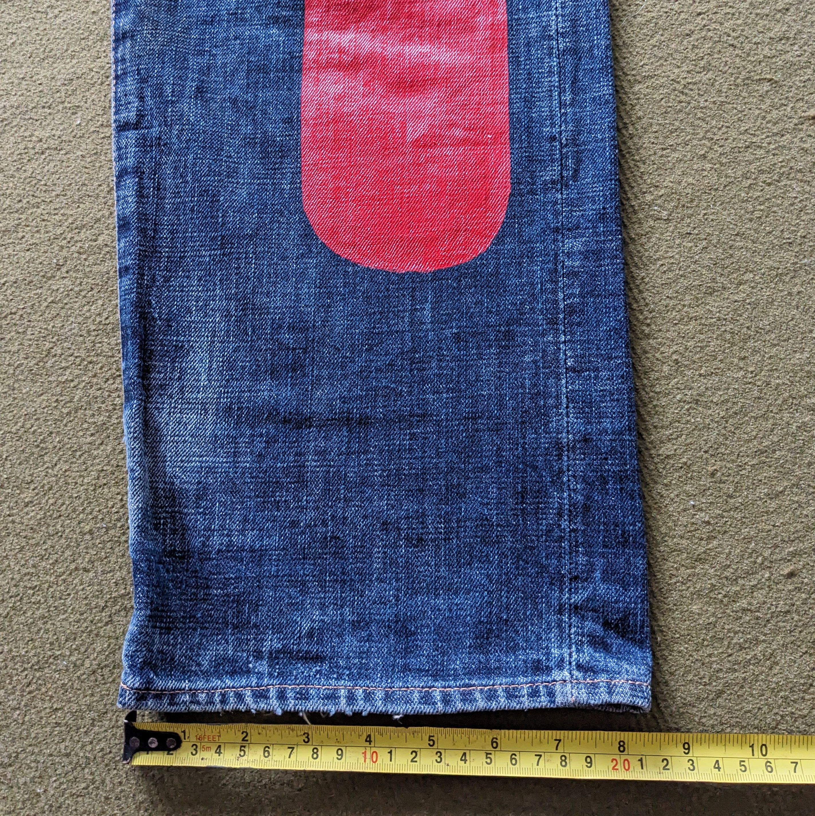 Evisu Vintage EVISU Japanese Fashion Brand Jeans Size US 30 / EU 46 - 9 Thumbnail