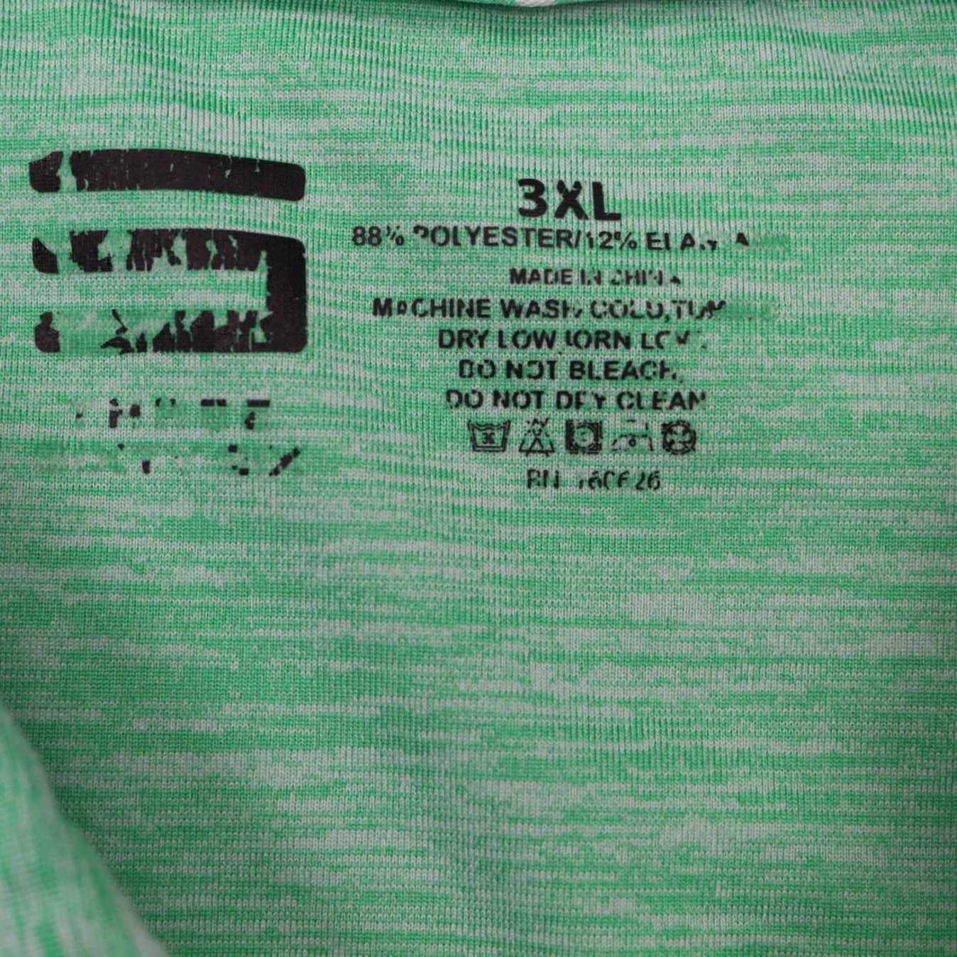 Vintage Three Sixty Six Polo Shirt Mens 3XL Green Performance Stretch S/S Polo Shirt Golf Tennis Walking Mens 3XL Green Size US XXL / EU 58 / 5 - 7 Thumbnail