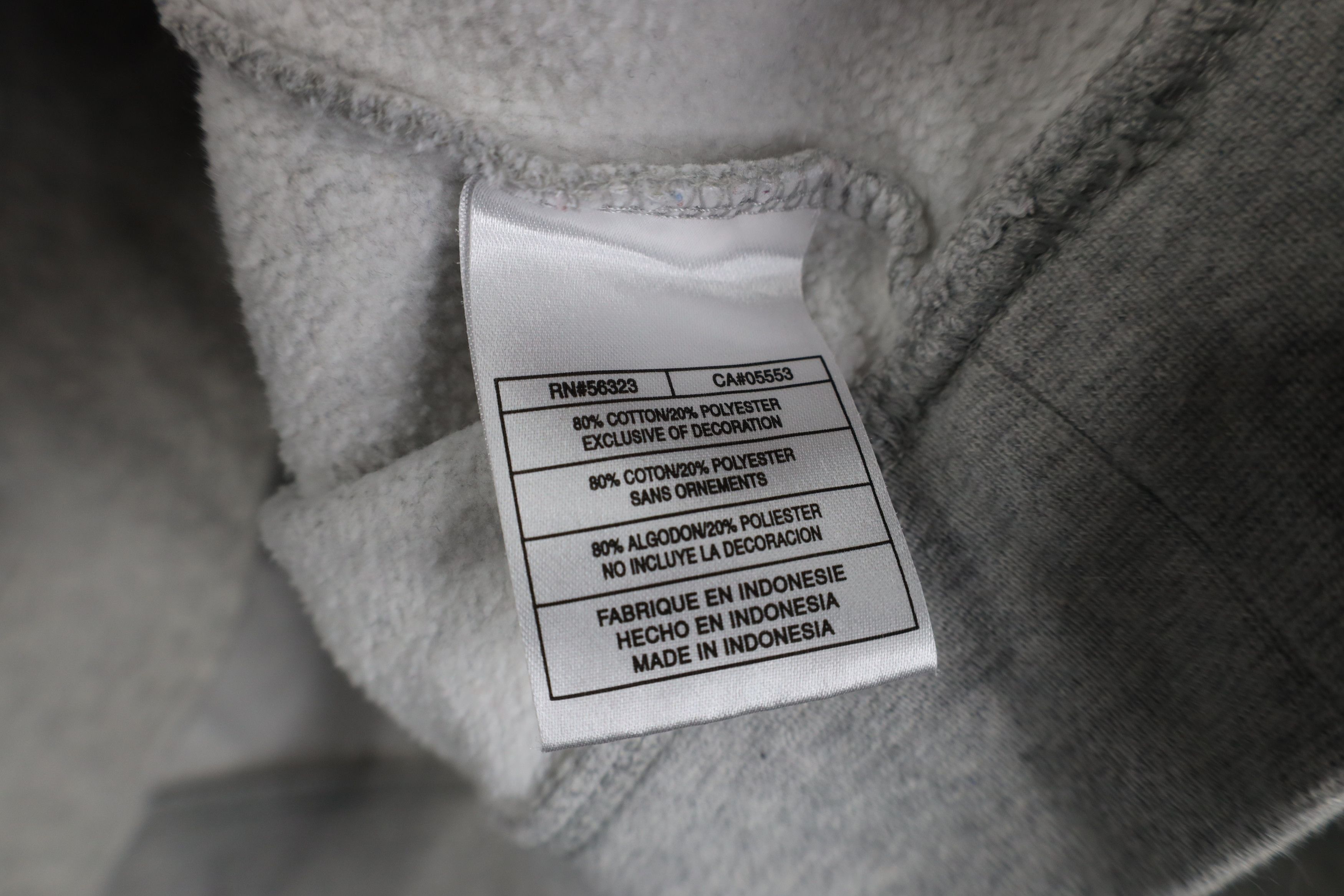 Nike Vintage Y2K Nike Mini Swoosh Hoodie Sweatshirt Heather Gray Size US L / EU 52-54 / 3 - 11 Thumbnail