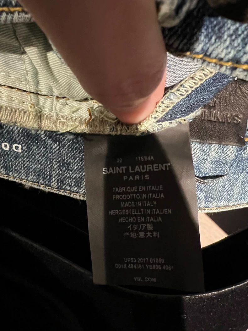 Saint Laurent Paris Saint Laurent Paris jeans Size US 32 / EU 48 - 5 Thumbnail