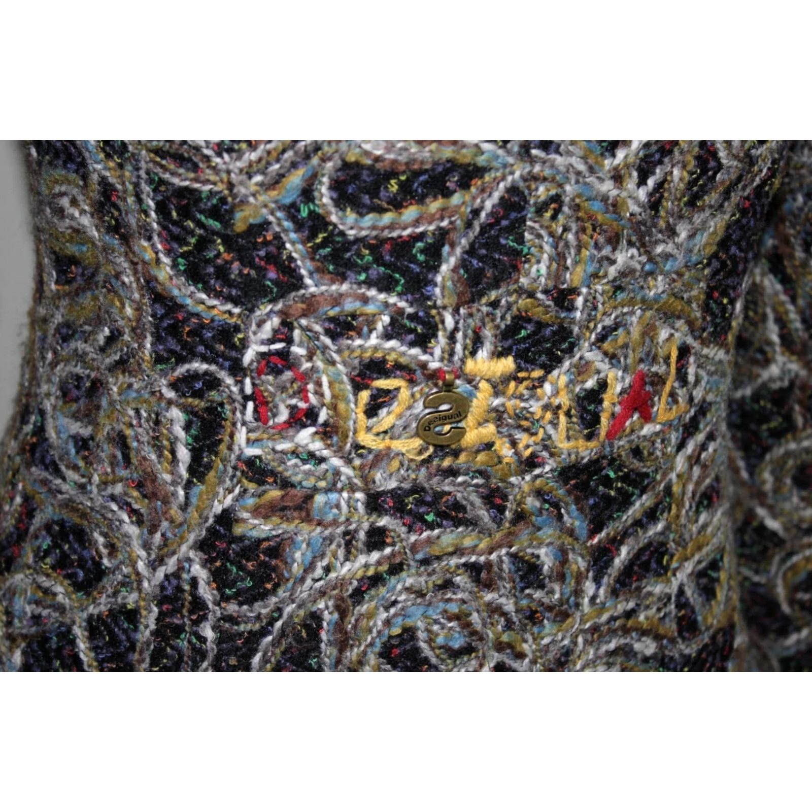 Desigual Desigual womens coat jacket Size 38 Multicoloured Size XS / US 0-2 / IT 36-38 - 5 Thumbnail