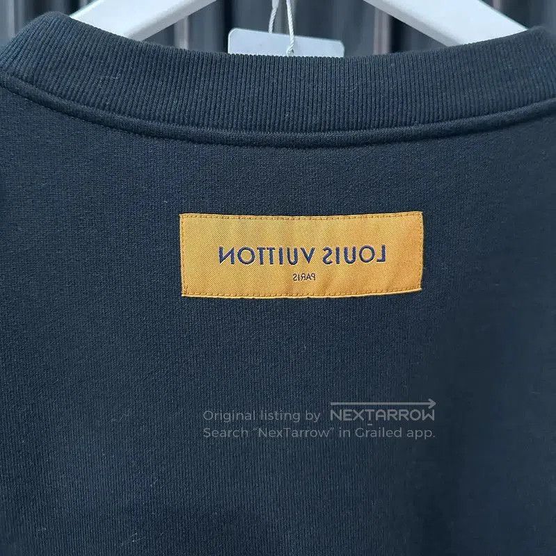 Louis Vuitton Louis Vuitton Men's Black Long Sleeve Sweatshirt . Size US L / EU 52-54 / 3 - 6 Thumbnail