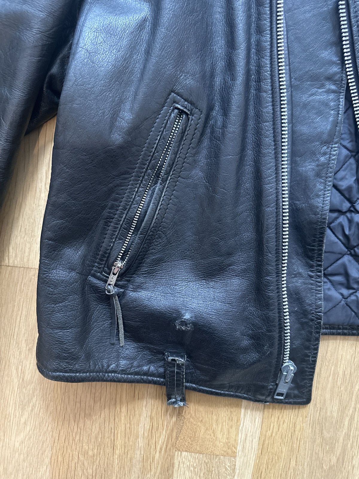 Vintage Vintage Excelled Motorcycle Leather Jacket Size US XL / EU 56 / 4 - 11 Thumbnail