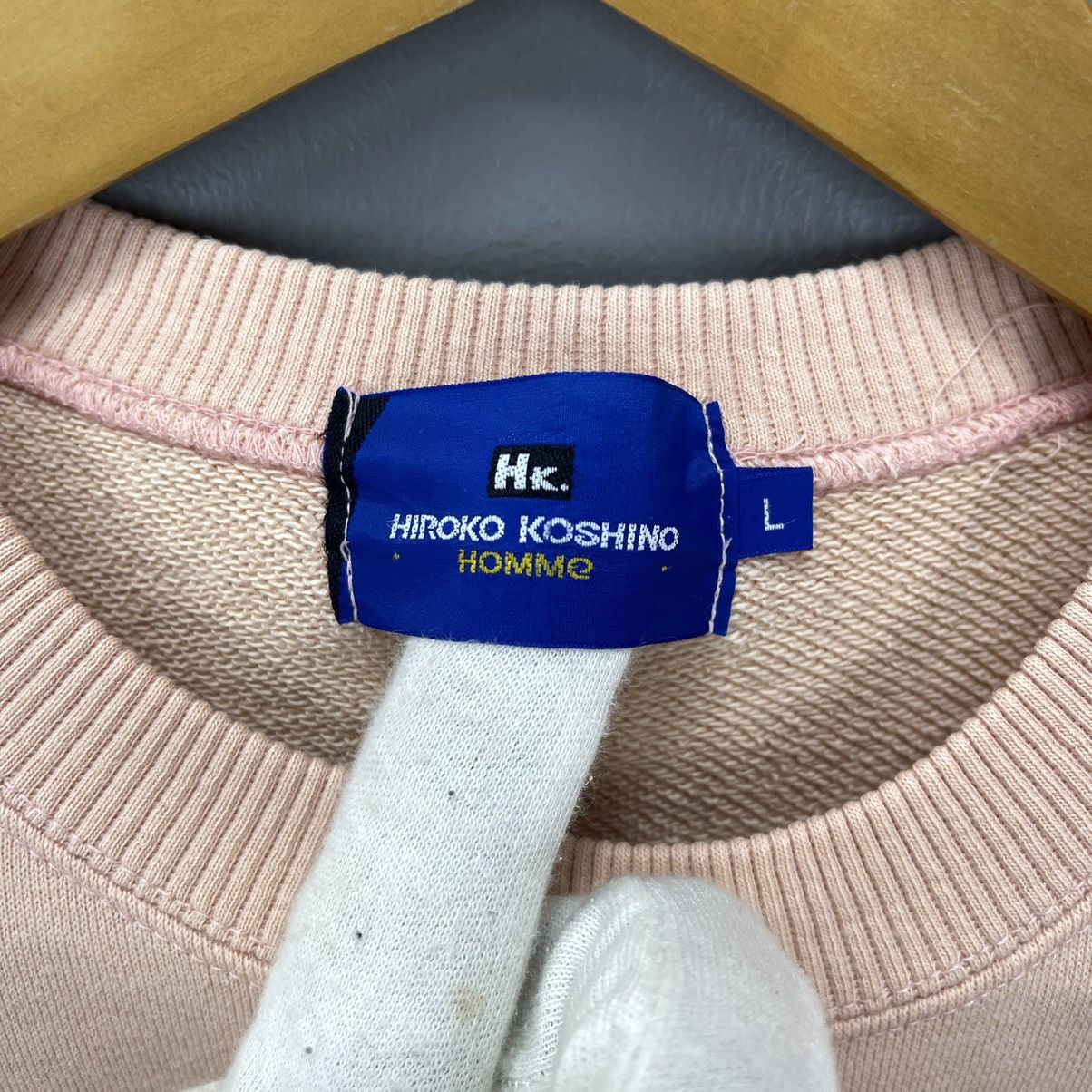 Hiroko Koshino Homme HIROKO KOSHINO HOMME Crew Neck Sweatshirt #1453/AX Size US L / EU 52-54 / 3 - 8 Thumbnail