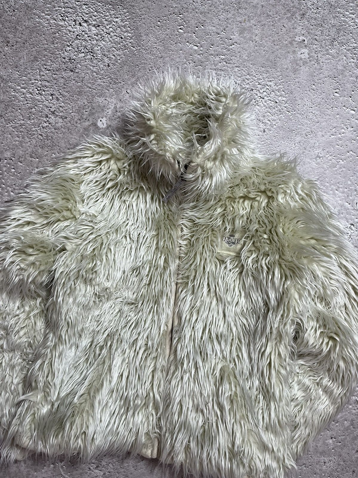 Beauty Beast × If Six Was Nine × Vintage FAUX FUR AMAZING CROPPED AVANT-GARDE JACKET COAT Size M / US 6-8 / IT 42-44 - 4 Thumbnail