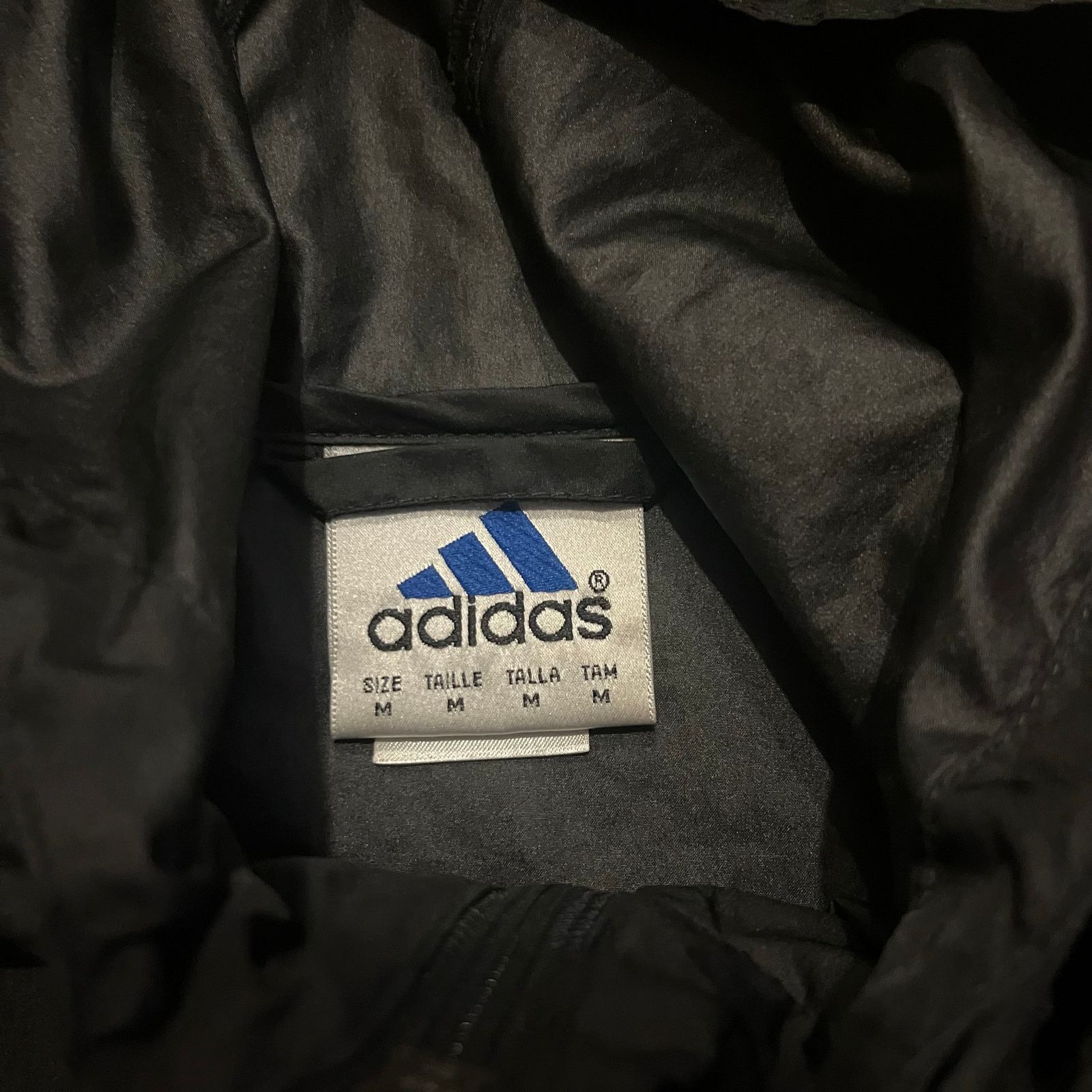 Adidas Adidas 2000’s Windbreaker Track Jacket Black M Size US M / EU 48-50 / 2 - 3 Thumbnail