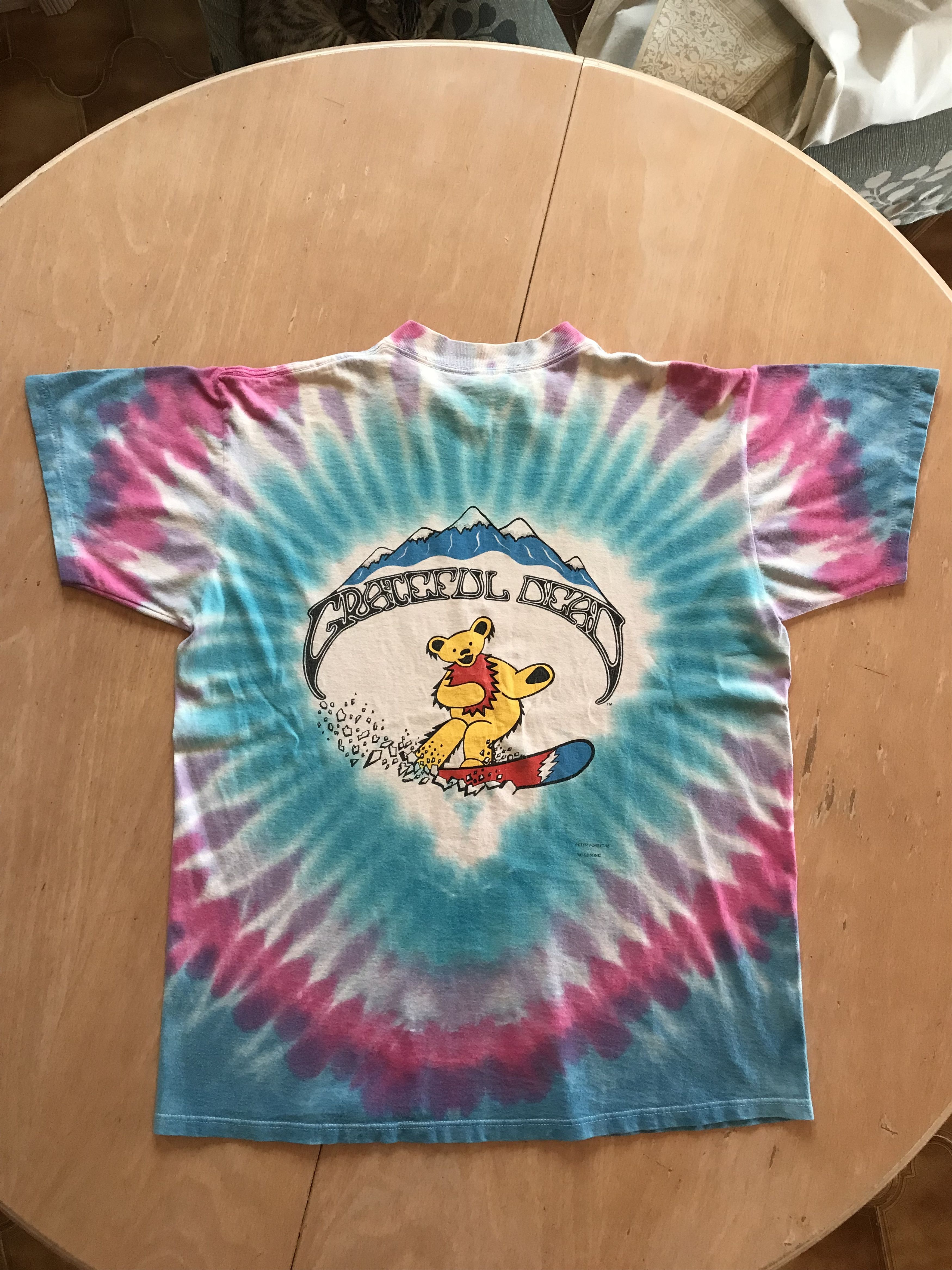 Delta Vintage 1990 Grateful Dead Grateful Ski T Shirt L Delta Size US L / EU 52-54 / 3 - 7 Thumbnail