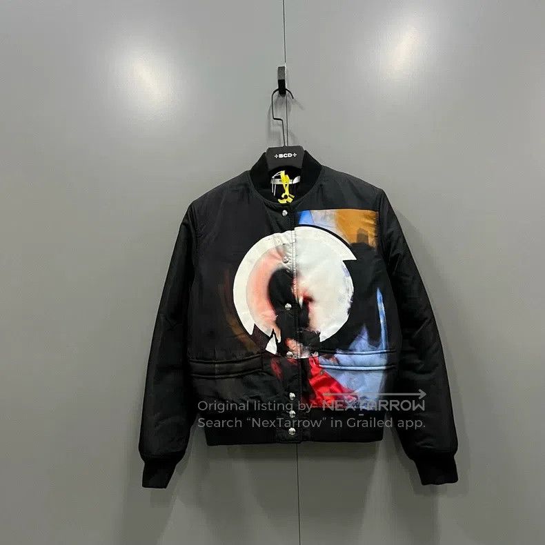 Givenchy Givenchy Size36 Black MA1 Printed Jacket Size 36 Size US M / EU 48-50 / 2 - 1 Thumbnail