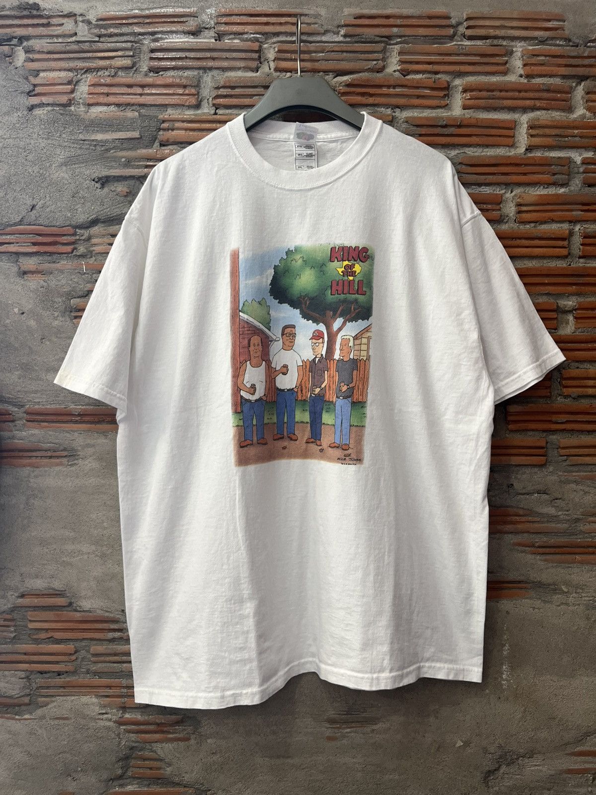 Vintage Vintage KING OF THE HILL 2004’s FOX by Mike Judge Tshirt Size US XXL / EU 58 / 5 - 2 Thumbnail