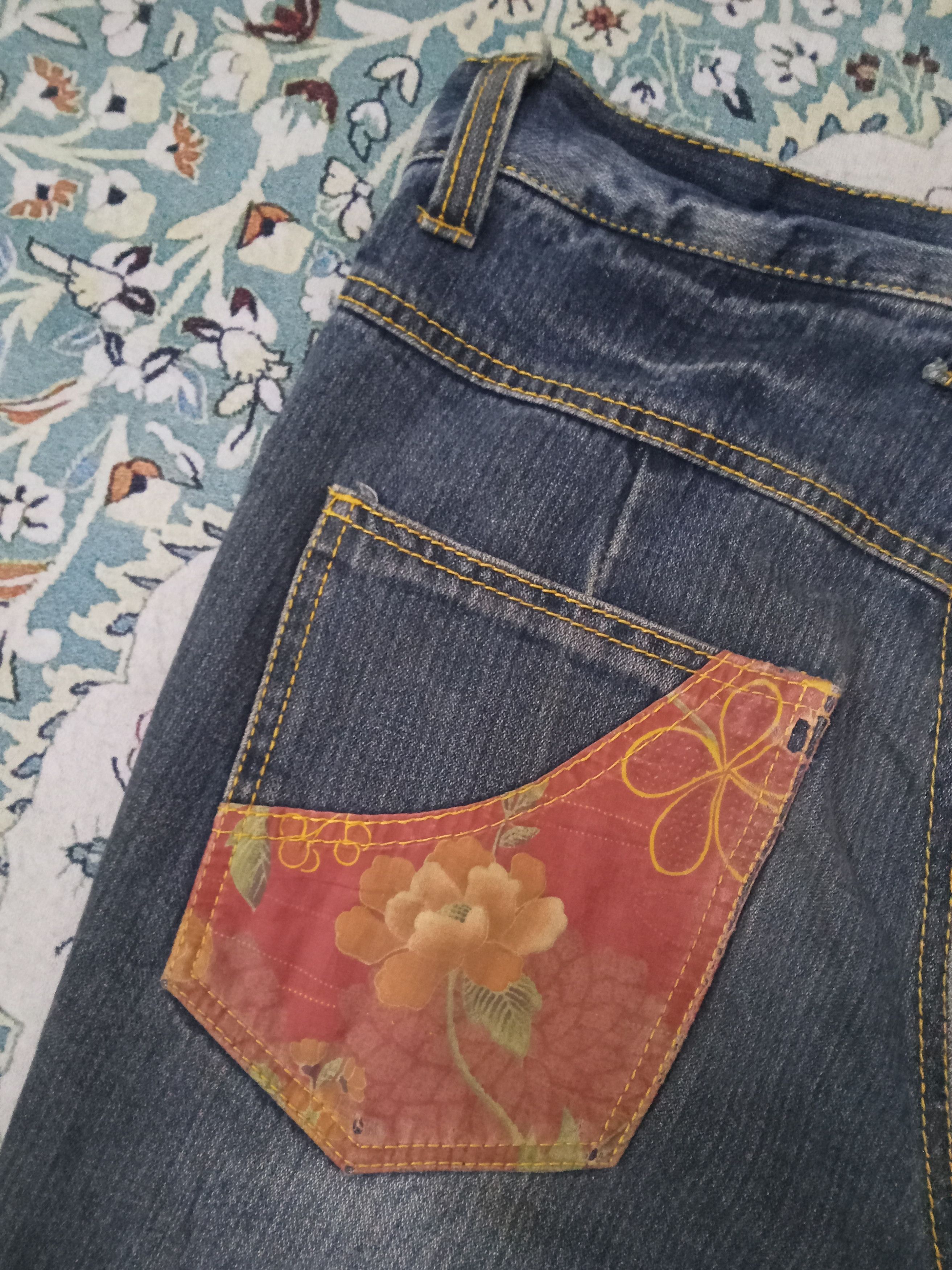 Japanese Brand B-S Dragon Motive Jeans Size US 33 - 9 Thumbnail
