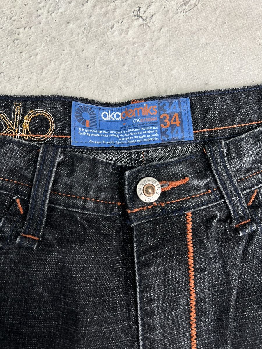 Akademiks Rap Baggy sk8 raper jeans y2k style hype JNcO Size US 34 / EU 50 - 7 Thumbnail
