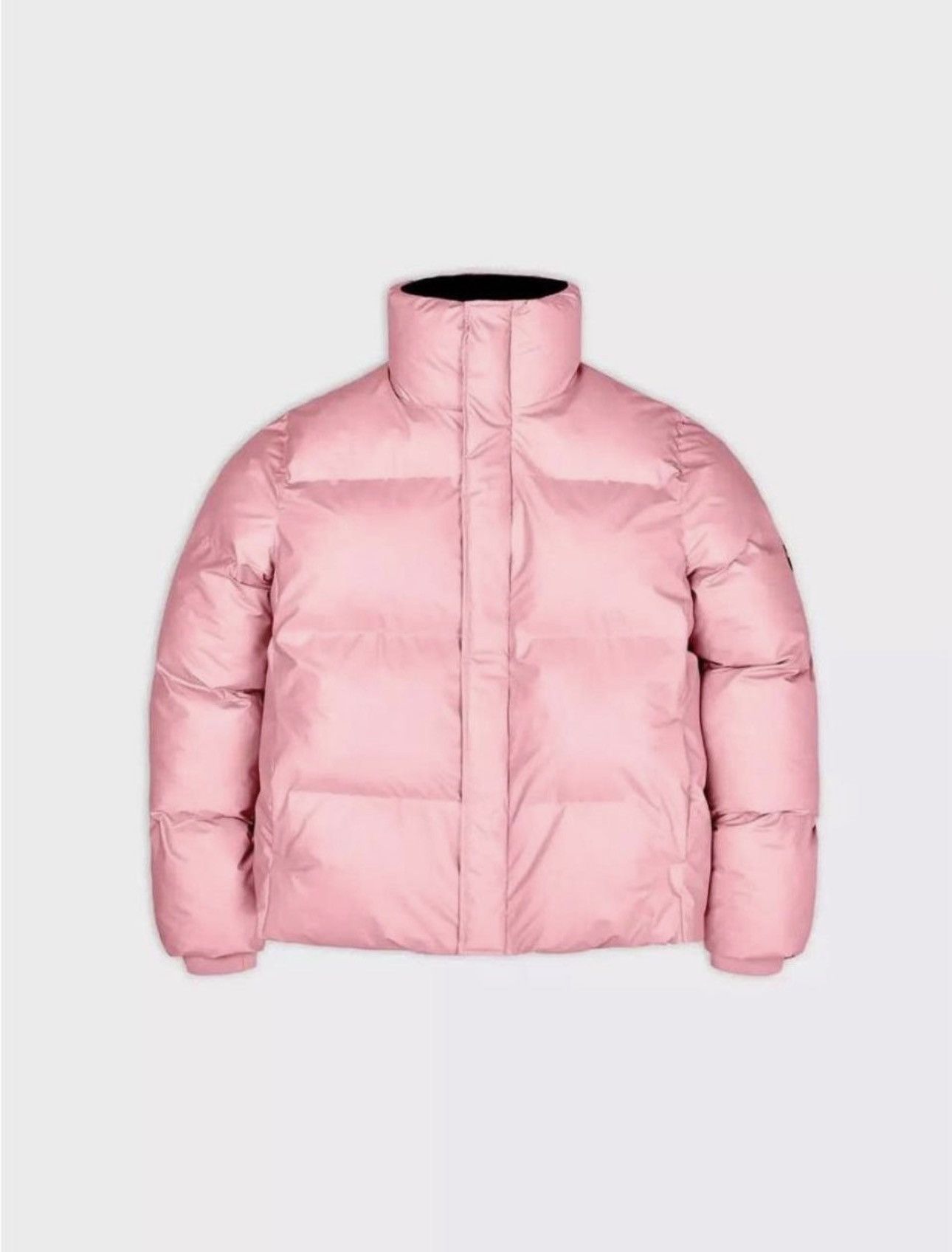 Rains Rains Unisex Pink Boxy Puffer Size S / US 4 / IT 40 - 3 Thumbnail