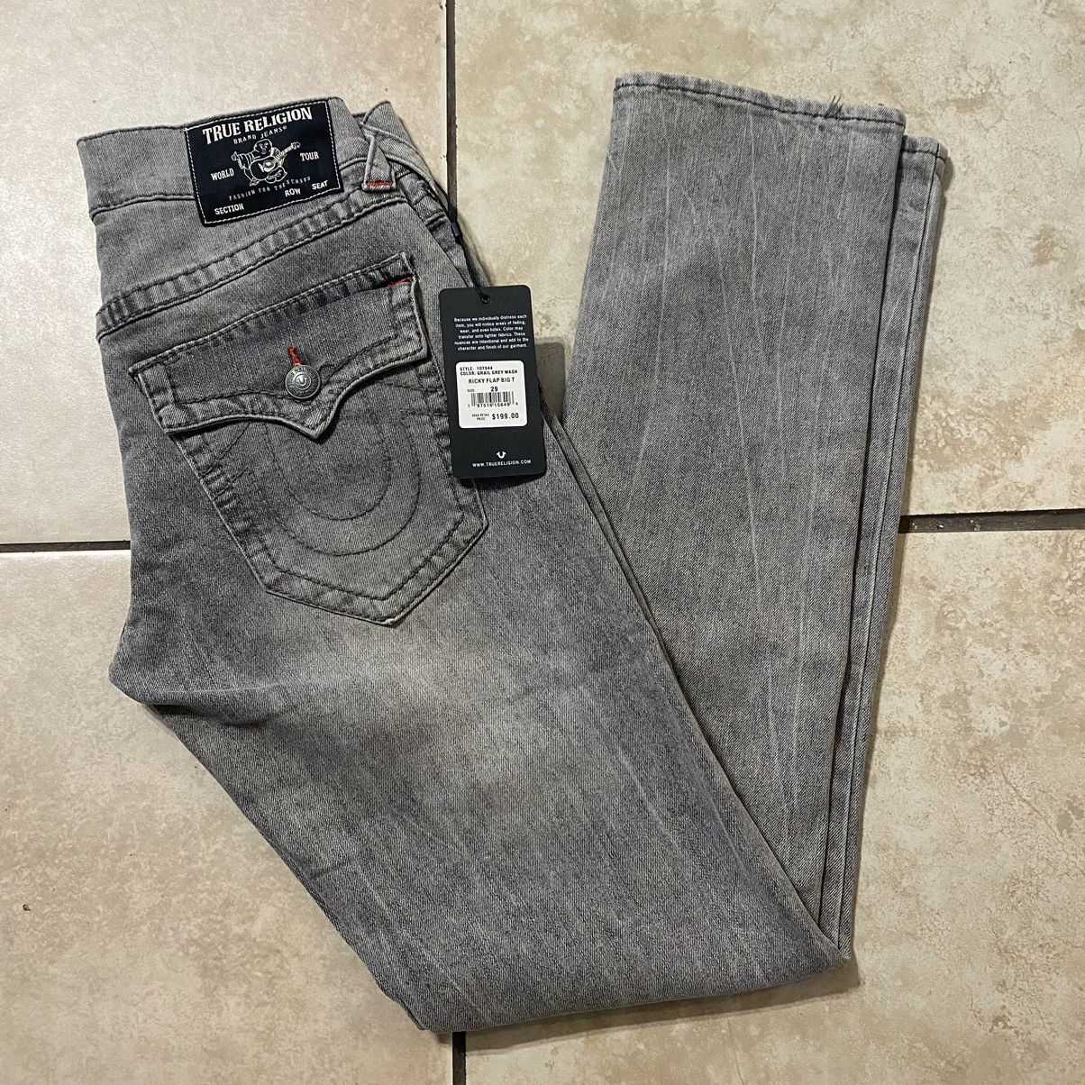 Streetwear × True Religion $199 NEW True Religion Ricky