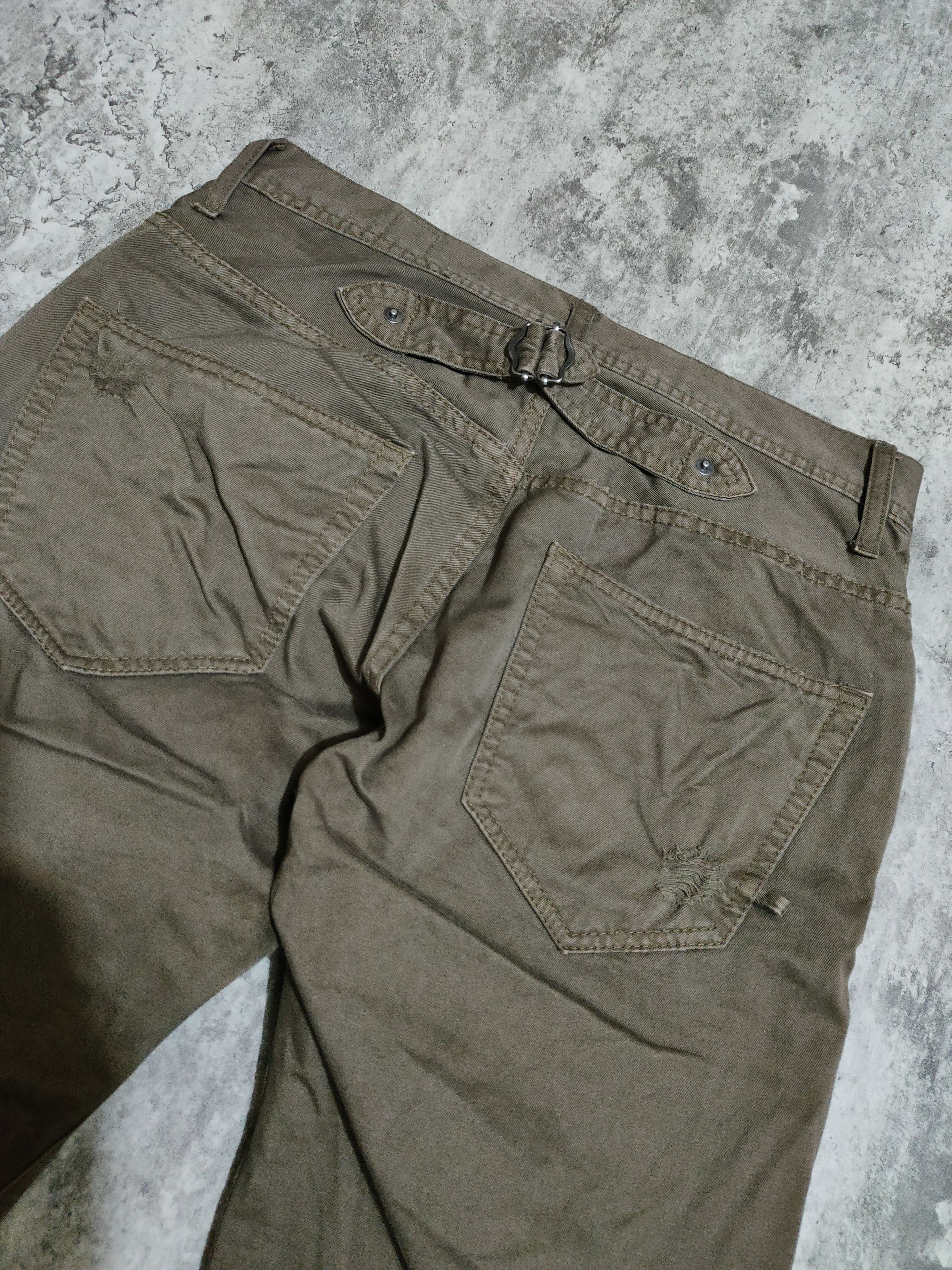 Hysteric Glamour × If Six Was Nine × Le Grande Bleu (L.G.B.) Semantic Design Punk style Buckle Pans Size US 30 / EU 46 - 7 Thumbnail