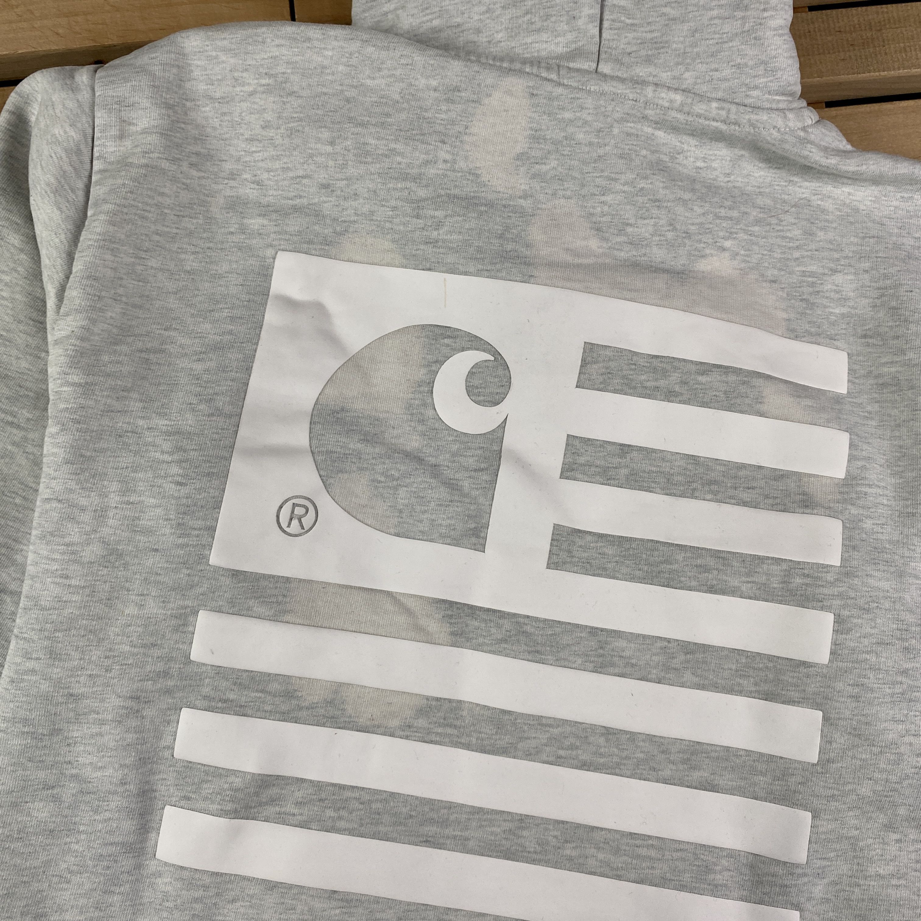Carhartt × Carhartt Wip Mens Long Sleeve Hoodie Carhartt Big Logo Size L Cotton Size US L / EU 52-54 / 3 - 5 Thumbnail
