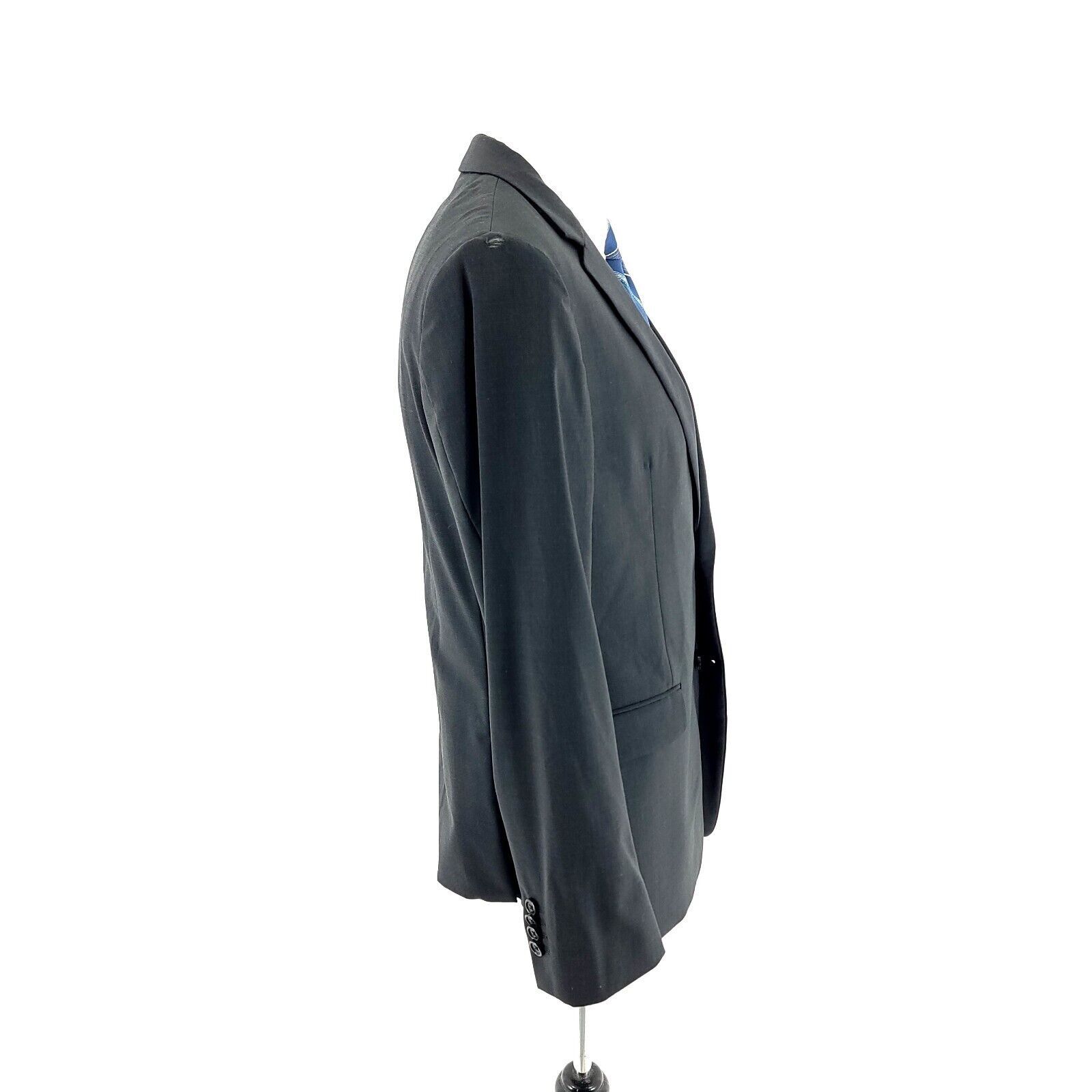Banana Republic DAMAGED Banana Republic Marzotto Super 120s Wool 2 Button Bl Size 38S - 9 Thumbnail
