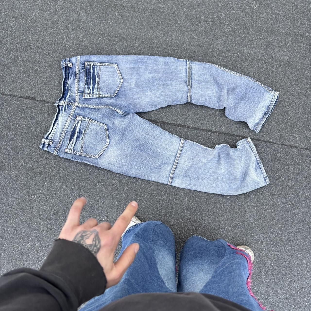 Japanese Brand × Vintage Archive style jeans Size US 36 / EU 52 - 7 Thumbnail
