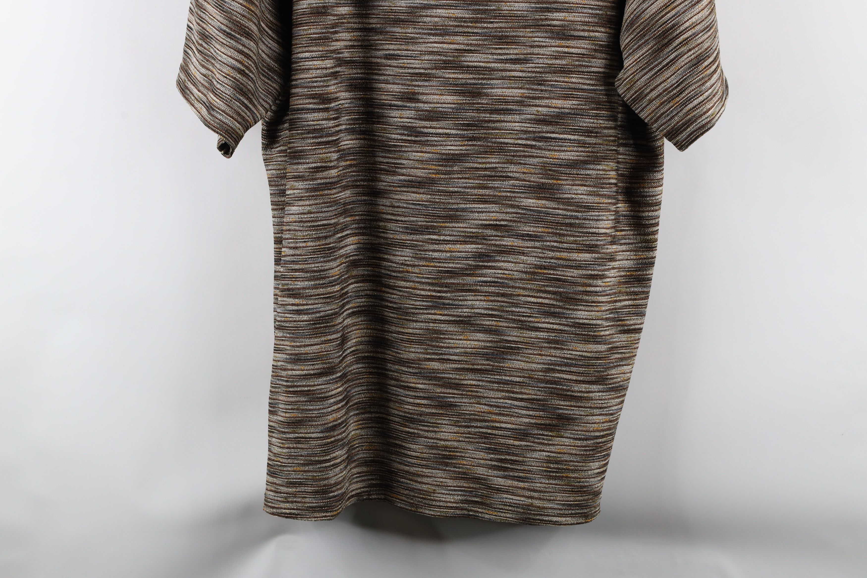 Vintage Vintage 90s Coogi Style Rainbow Knit Short Sleeve T-Shirt Size US XXL / EU 58 / 5 - 3 Thumbnail