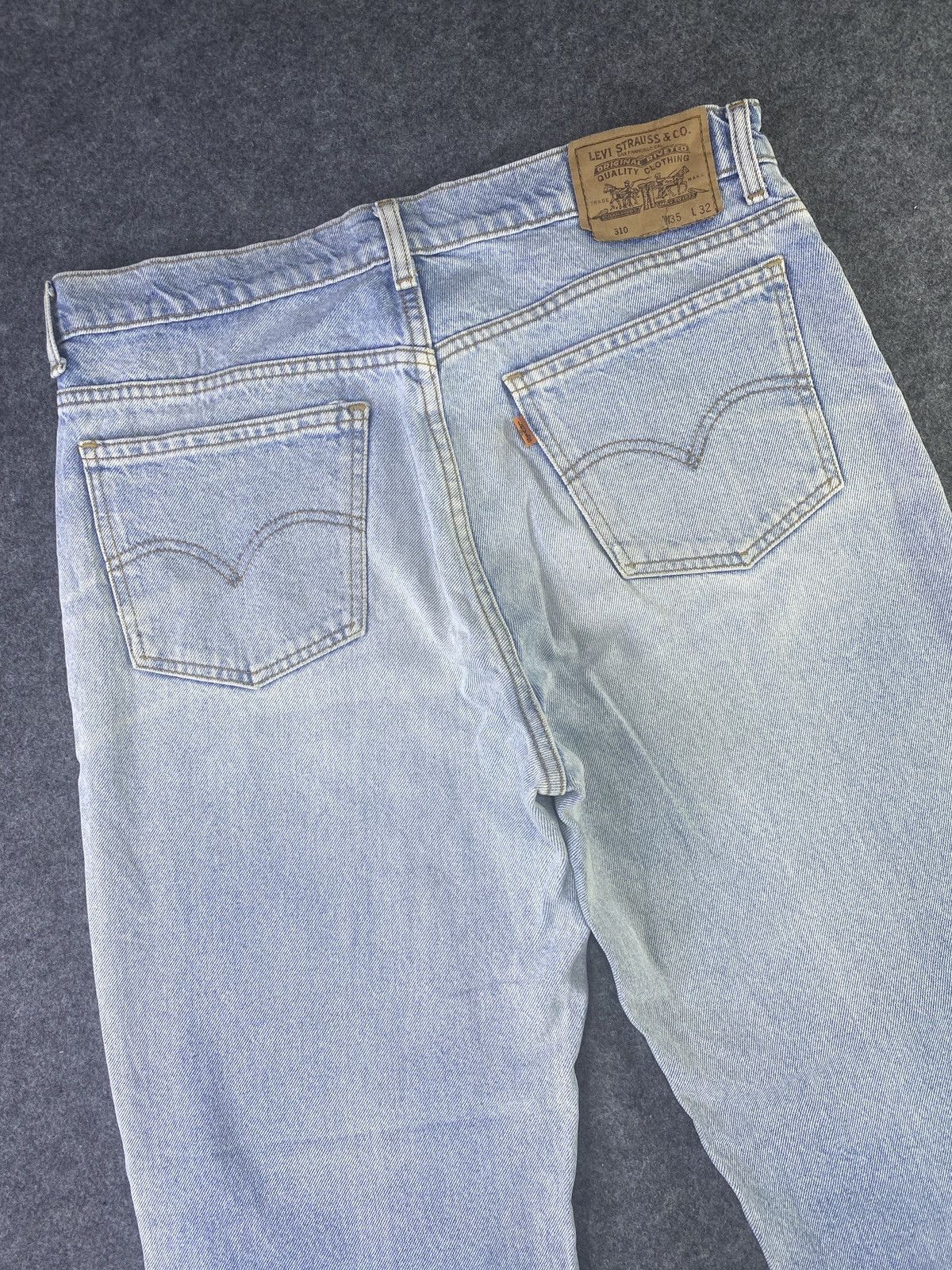 Jean × Levi's × Vintage Vintage Levis 310 Distress Blue Wash Jeans- J925 Size US 34 / EU 50 - 12 Thumbnail