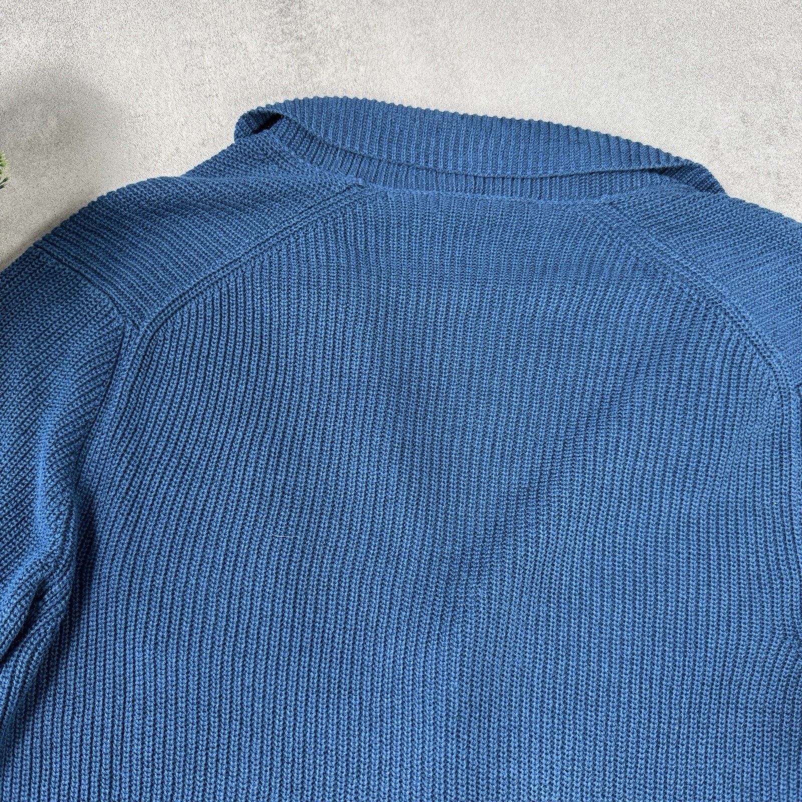 Zanone Zanone Men Cardigan Made In Italy Linen/Cotton Blue Size 48 Size US M / EU 48-50 / 2 - 22 Thumbnail