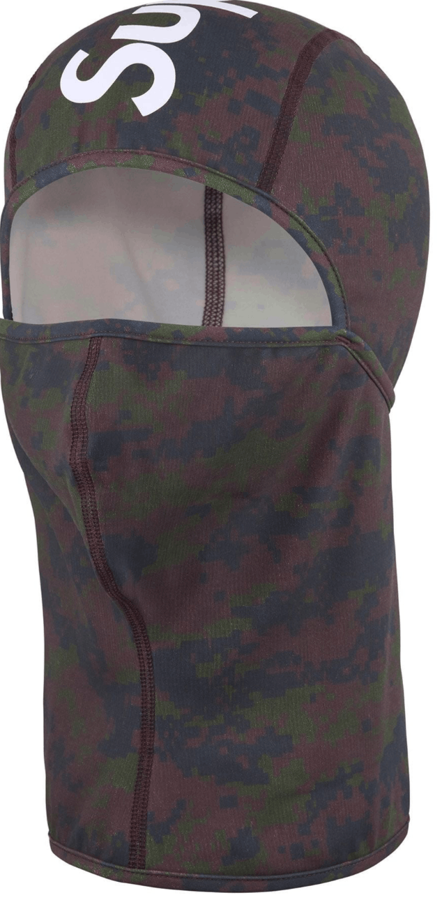 Streetwear × Supreme Supreme heat reactive balaclava leopard fw24