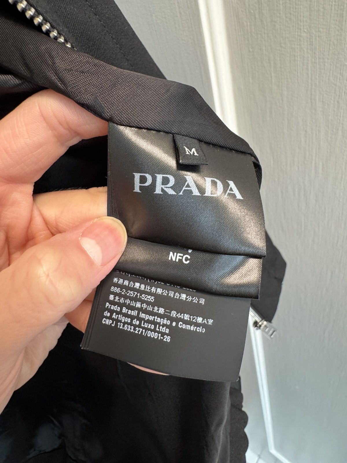Prada Prada Gabardine Wool Hooded Jacket Size US M / EU 48-50 / 2 - 9 Thumbnail