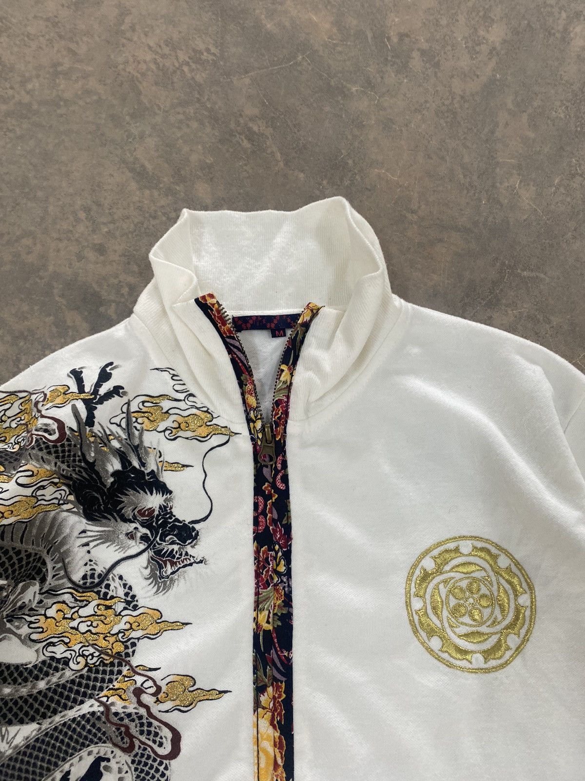 Japanese Brand Dragon🐉 Japan Designer Overprint Zipper Sukajan Motive lgb Size US M / EU 48-50 / 2 - 19 Thumbnail