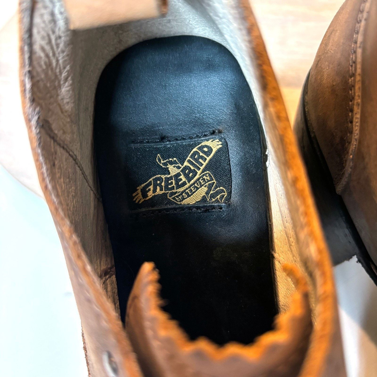 FREEBIRD Freebird Sadie Distressed Brown Leather Ankle Booties Size 9 Size US 9 / IT 39 - 9 Thumbnail