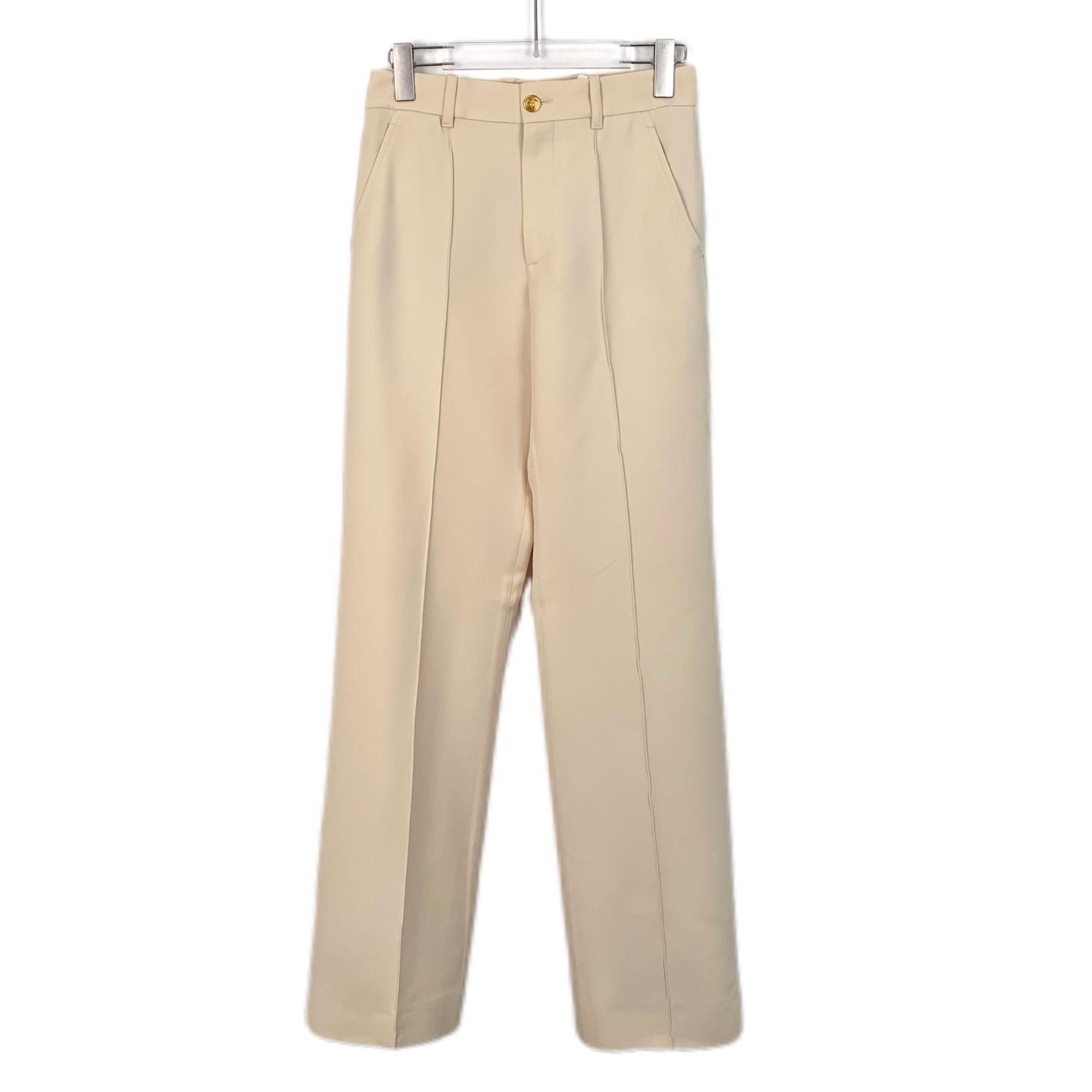 Gucci Gucci Beige Mulberry Silk Casual Suit Trousers (Size 36 XS) Size 38" / US 16 / IT 52 - 1 Thumbnail