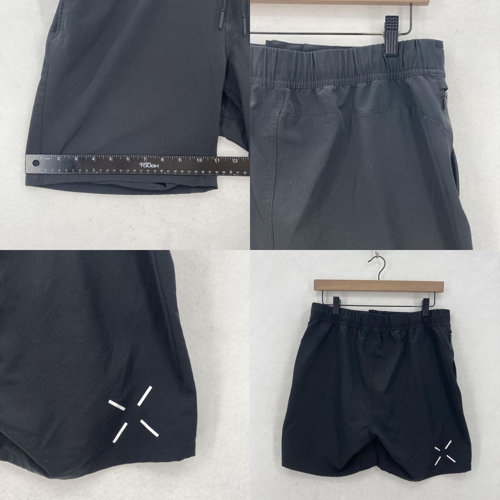 Ten Thousand Ten Thousand Shorts Mens M Black Foundation 7" Athletic Training TSH3003VS Size US 31 - 8 Thumbnail