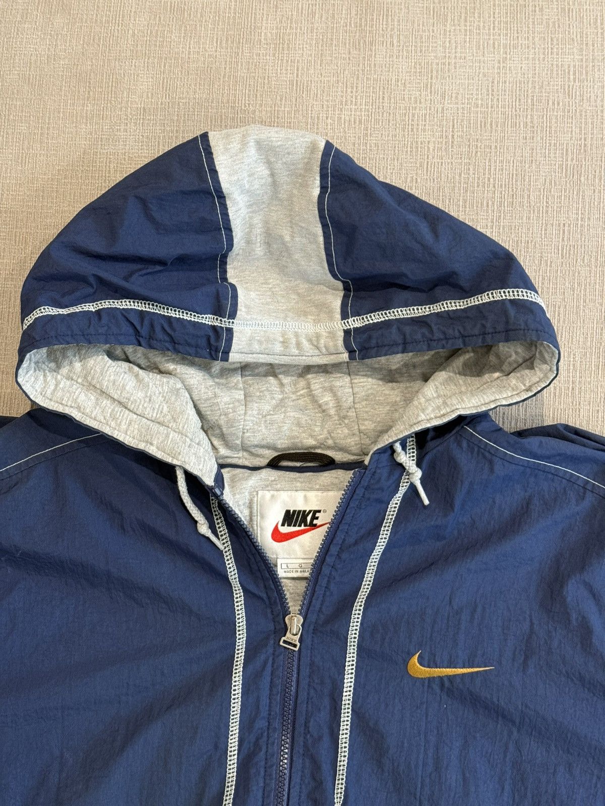 Nike Crazy Vintage Blue Nike Insulated Windbreaker Size US L / EU 52-54 / 3 - 4 Thumbnail