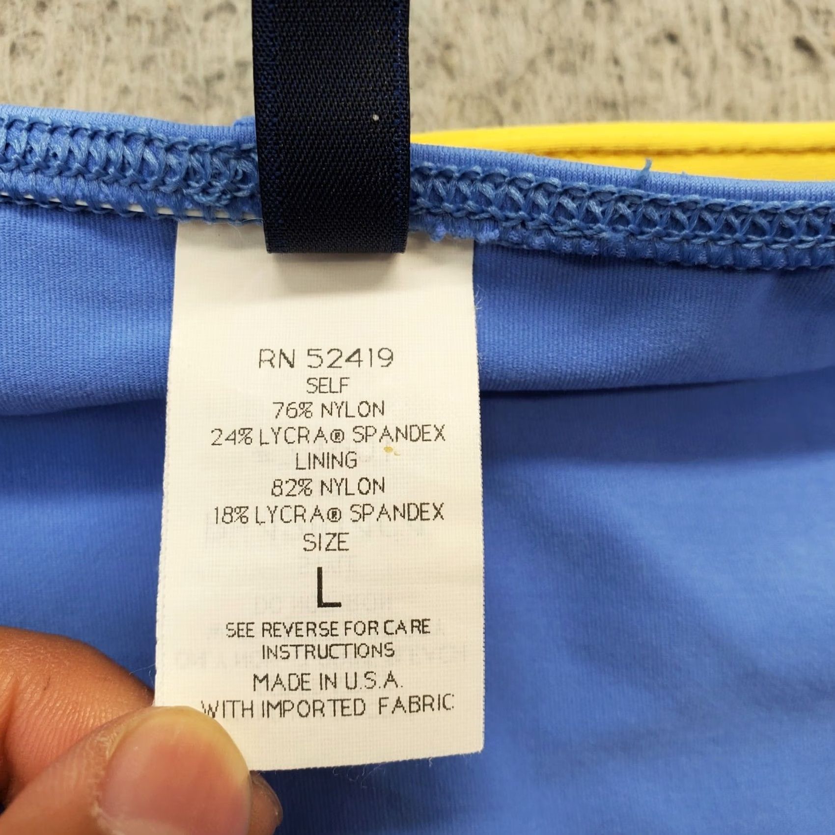 Ralph Lauren Ralph Lauren A-Line Skirt Women L Multicolor Nylon Stretch Waist Belt Size 36" / US 14 / IT 50 - 6 Thumbnail