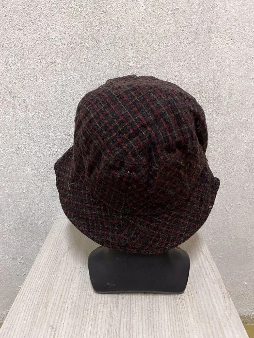 Japanese Brand × Vintage Namiki Plaid Tartan Bucket Hat Size ONE SIZE - 4 Thumbnail