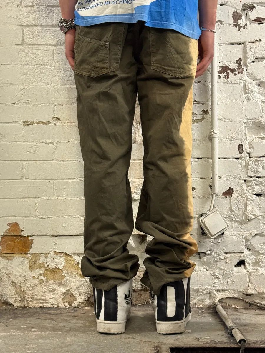 Dolce & Gabbana SS2006 Dolce & Gabbana Gradient Green & Yellow Pants Size US 34 / EU 50 - 4 Thumbnail