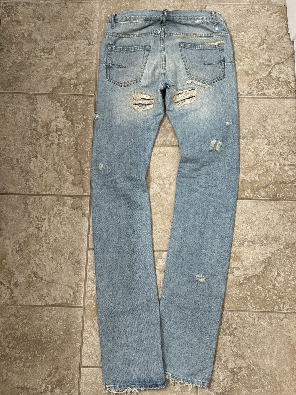 Dior Dior homme ss06 crash denim Size US 28 / EU 44 - 2 Thumbnail