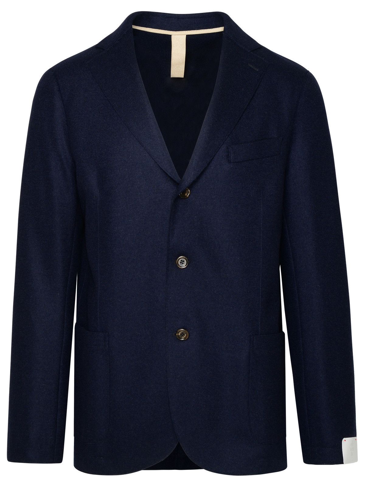 image of Eleventy Blue Wool Blazer Jacket, Men's (Size Medium)
