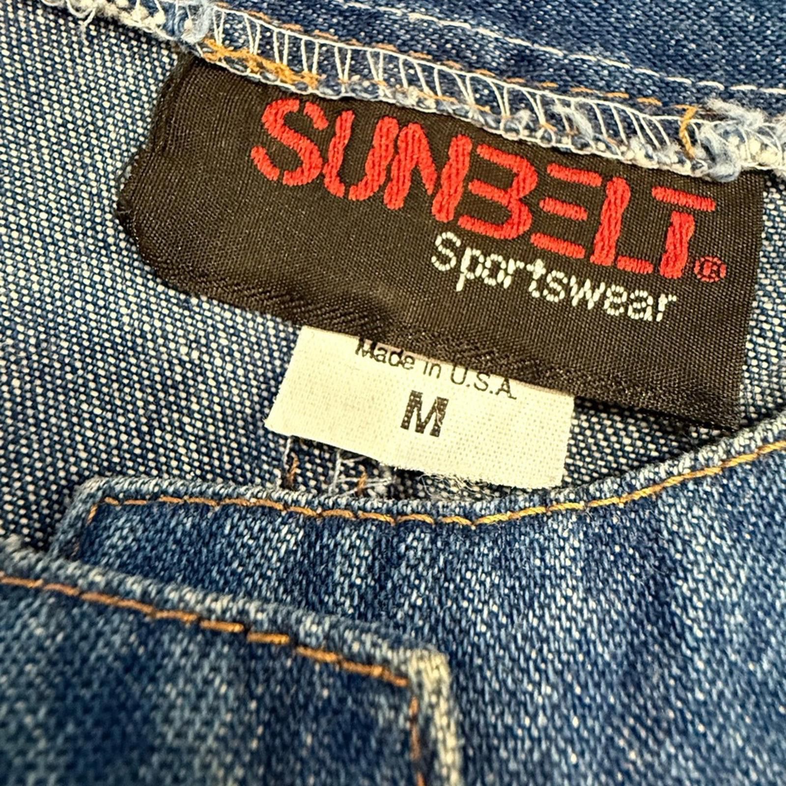 Other Sunbelt Sportswear vintage denim top floral embroidery SZ M Size M / US 6-8 / IT 42-44 - 5 Thumbnail