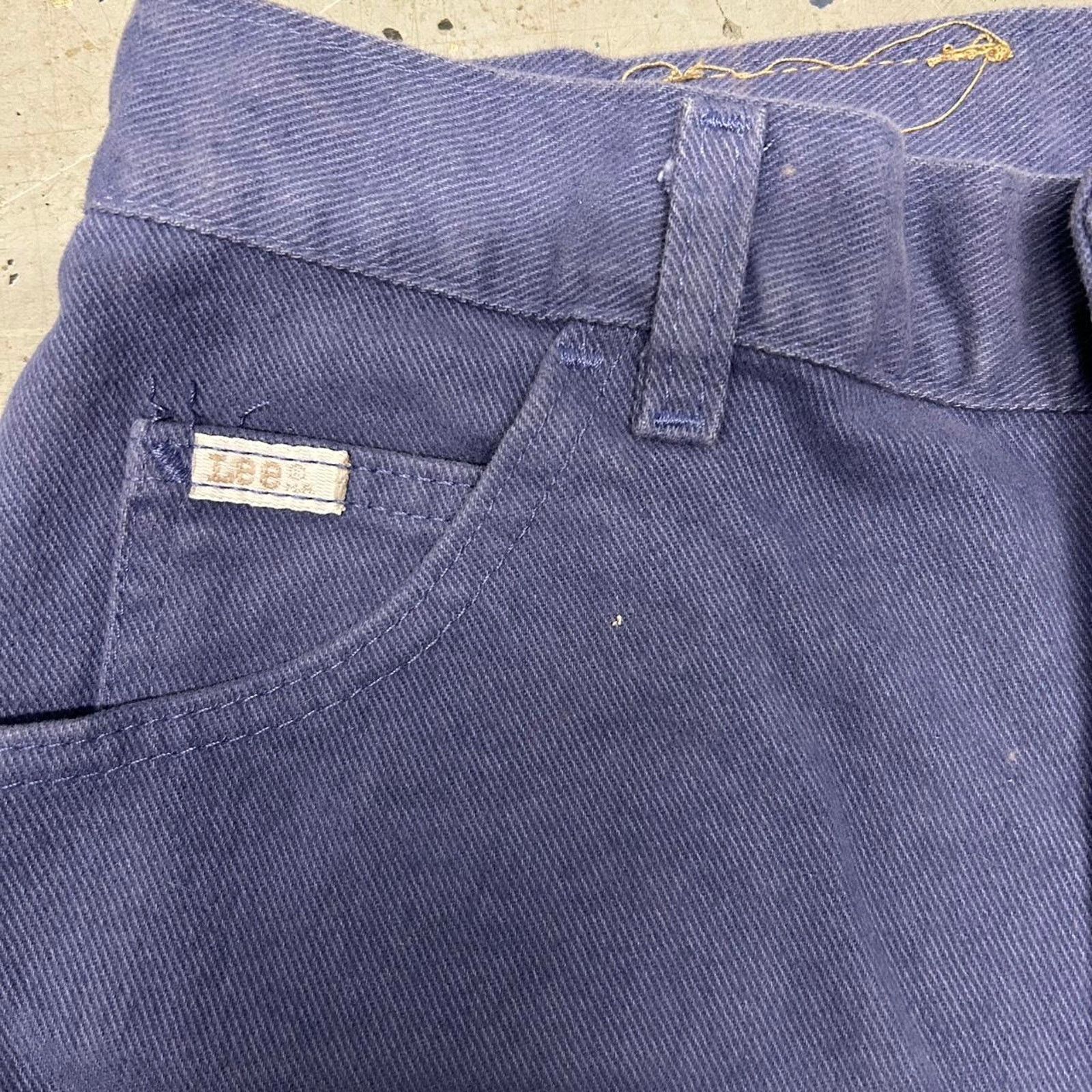 Lee vintage Lee blue denim shorts Size 36" / US 14 / IT 50 - 3 Thumbnail