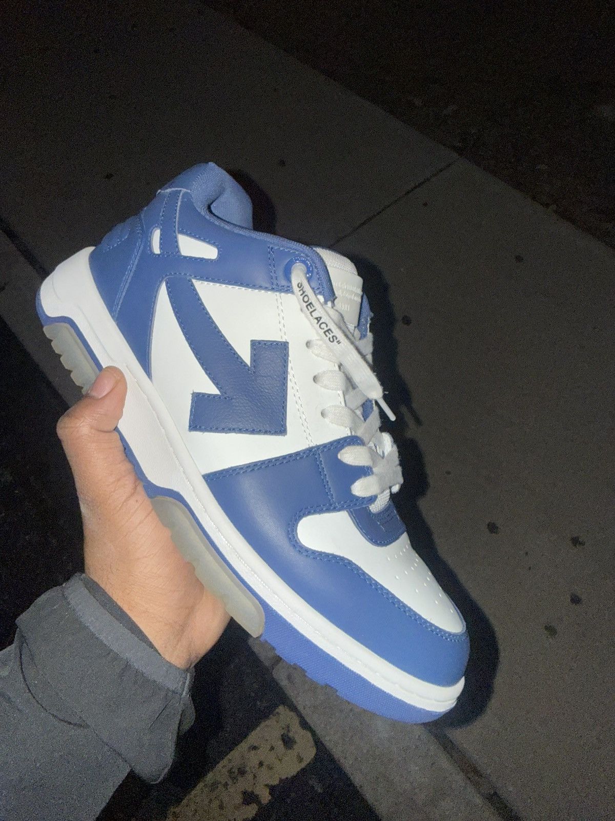 Off-White Off-White Out of Office Dark Blue White Size US 10 / EU 43 - 1 Thumbnail