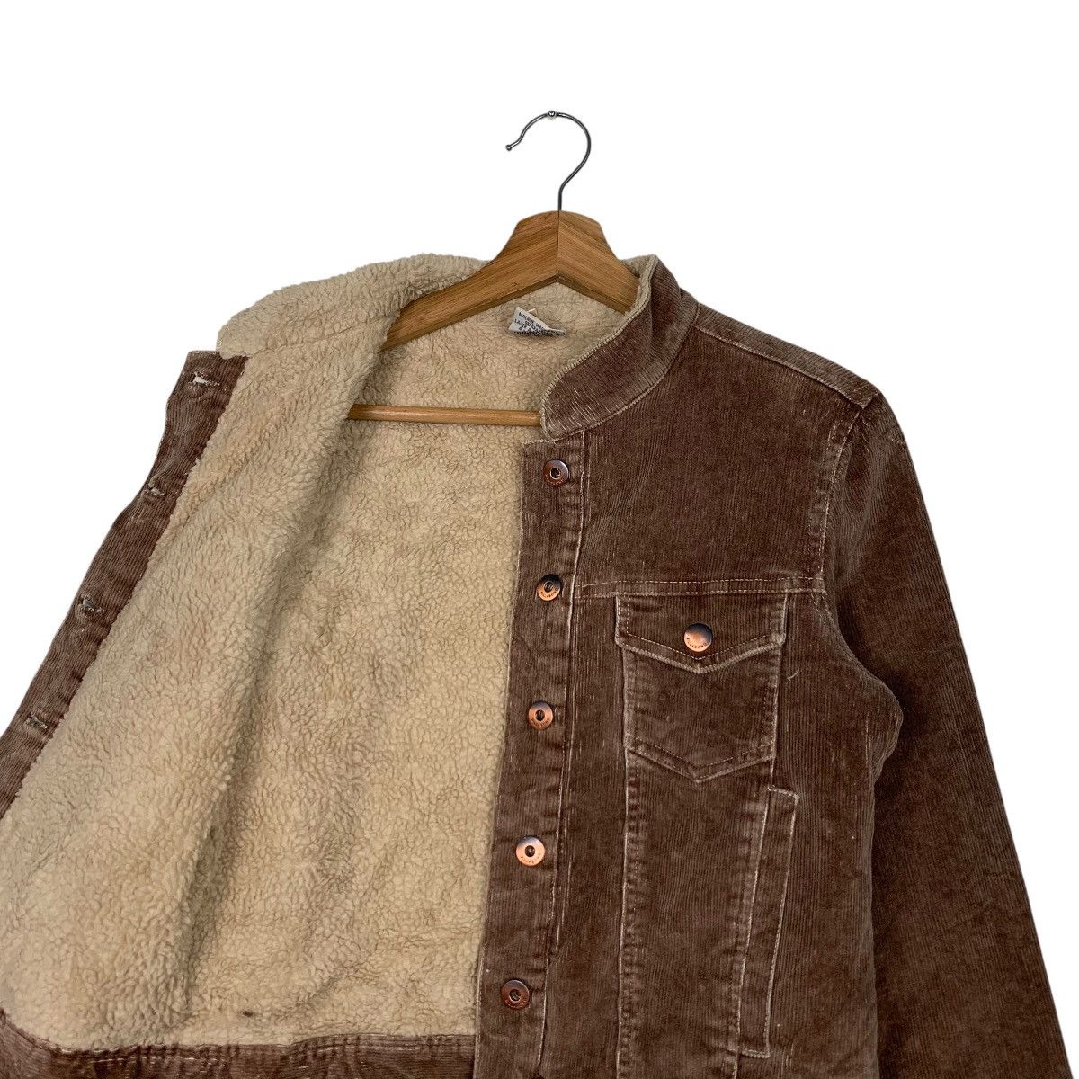 Billabong BILLABONG Corduroy Jacket Women’s Crop Jacket #2157-C95 Size S / US 4 / IT 40 - 10 Thumbnail