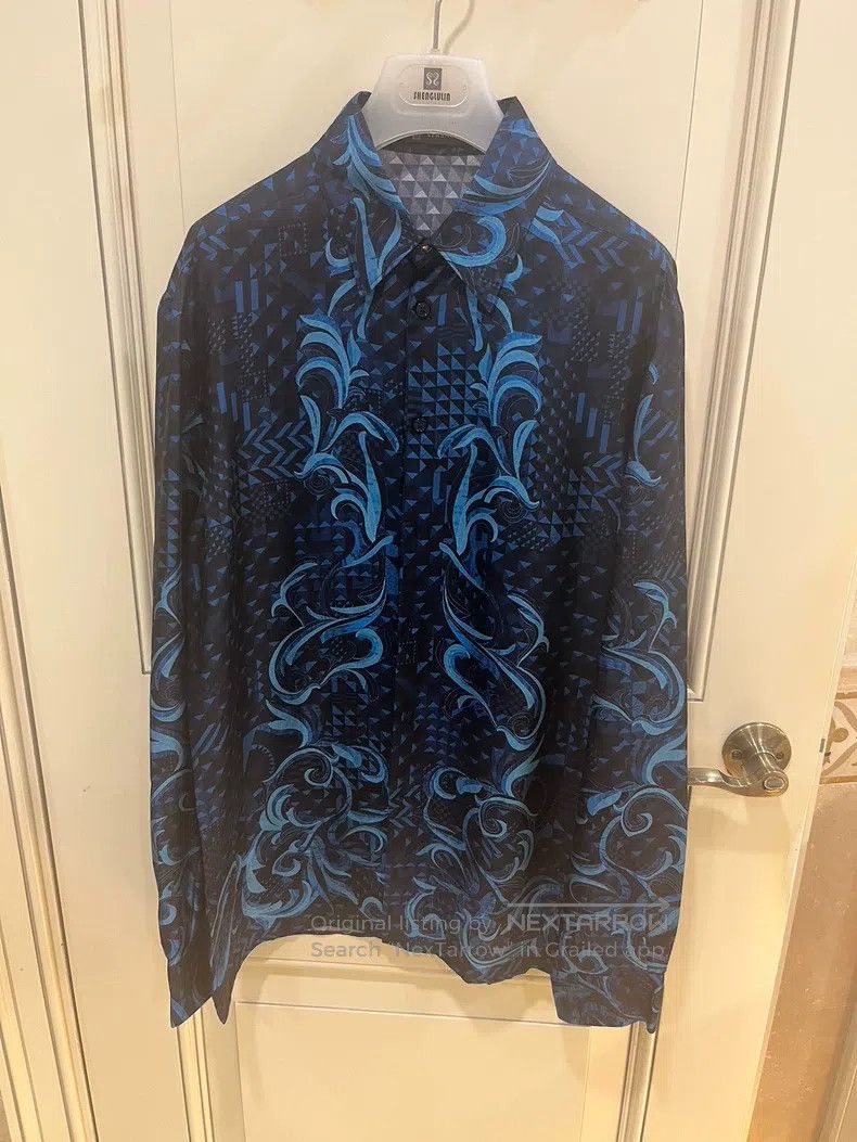 Versace Versace Black and white classic hand-painted baroque patte Size US M / EU 48-50 / 2 - 3 Thumbnail