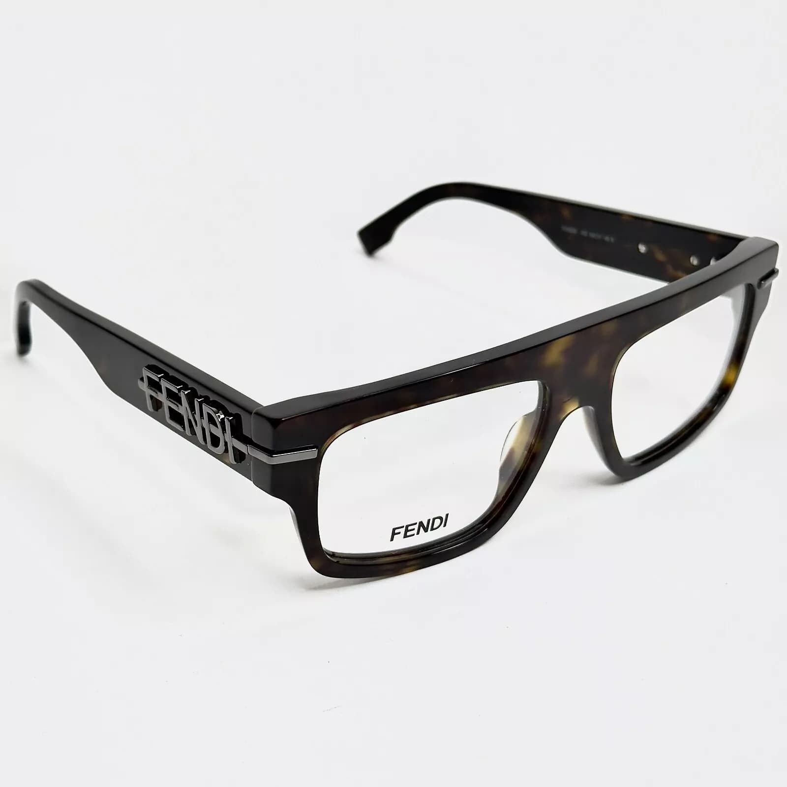 Fendi FENDI FENDIGRAPHY HOBO LOGO 50062 052 Eyeglasses FE50062I Size ONE SIZE - 2 Thumbnail