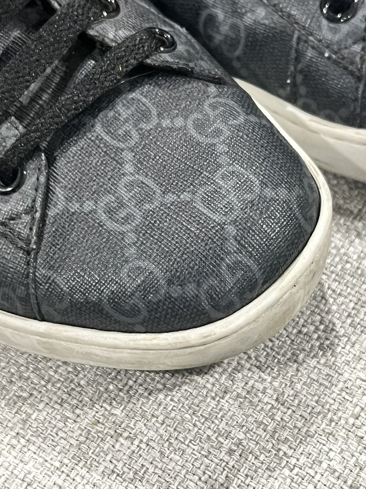 Gucci Gucci Sneakers Ace GG Grey Size US 9.5 / EU 42-43 - 10 Thumbnail
