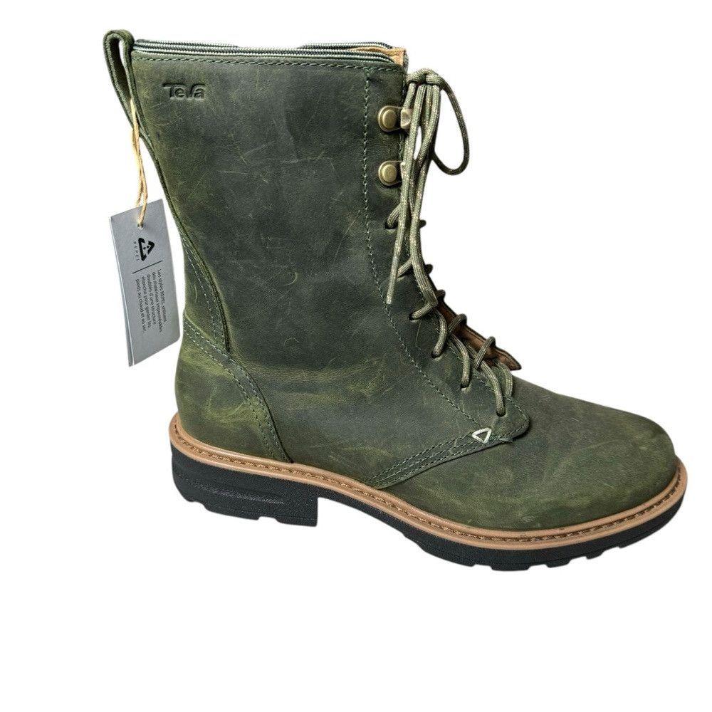 Teva New Free People Teva Rowena Lace Up Green Boots Size 6 Size US 6 / IT 36 - 5 Thumbnail