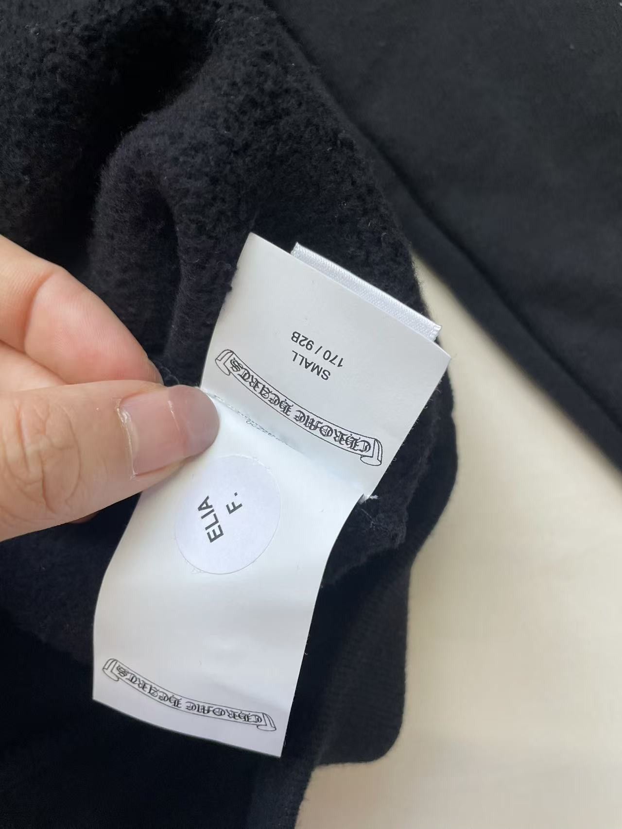 Chrome Hearts Chrome Hearts Black Triple Cross Logo Zip Up Hoodie Size US XL / EU 56 / 4 - 11 Thumbnail