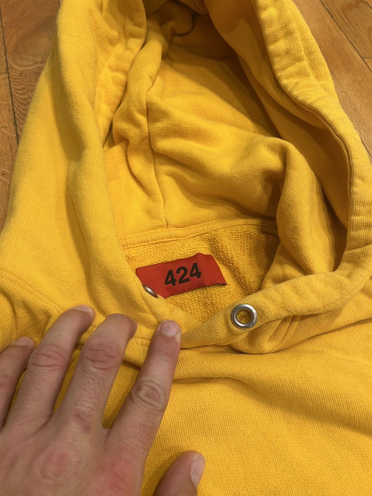 424 424 Soccer Hoodie Size US L / EU 52-54 / 3 - 3 Thumbnail