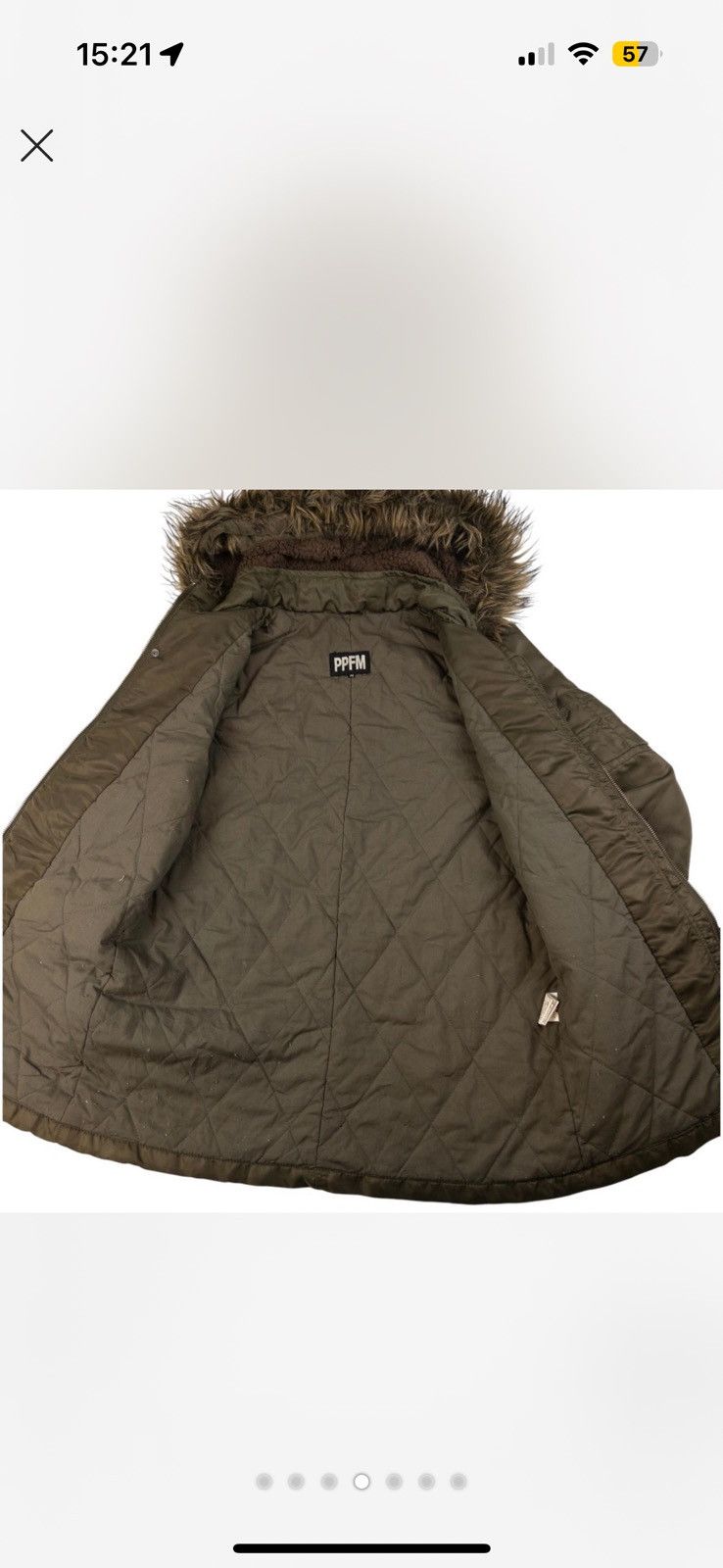 Japanese Brand × PPFM × Vintage Vintage PPFM fur hooded zip up jacket size M Size US M / EU 48-50 / 2 - 4 Thumbnail