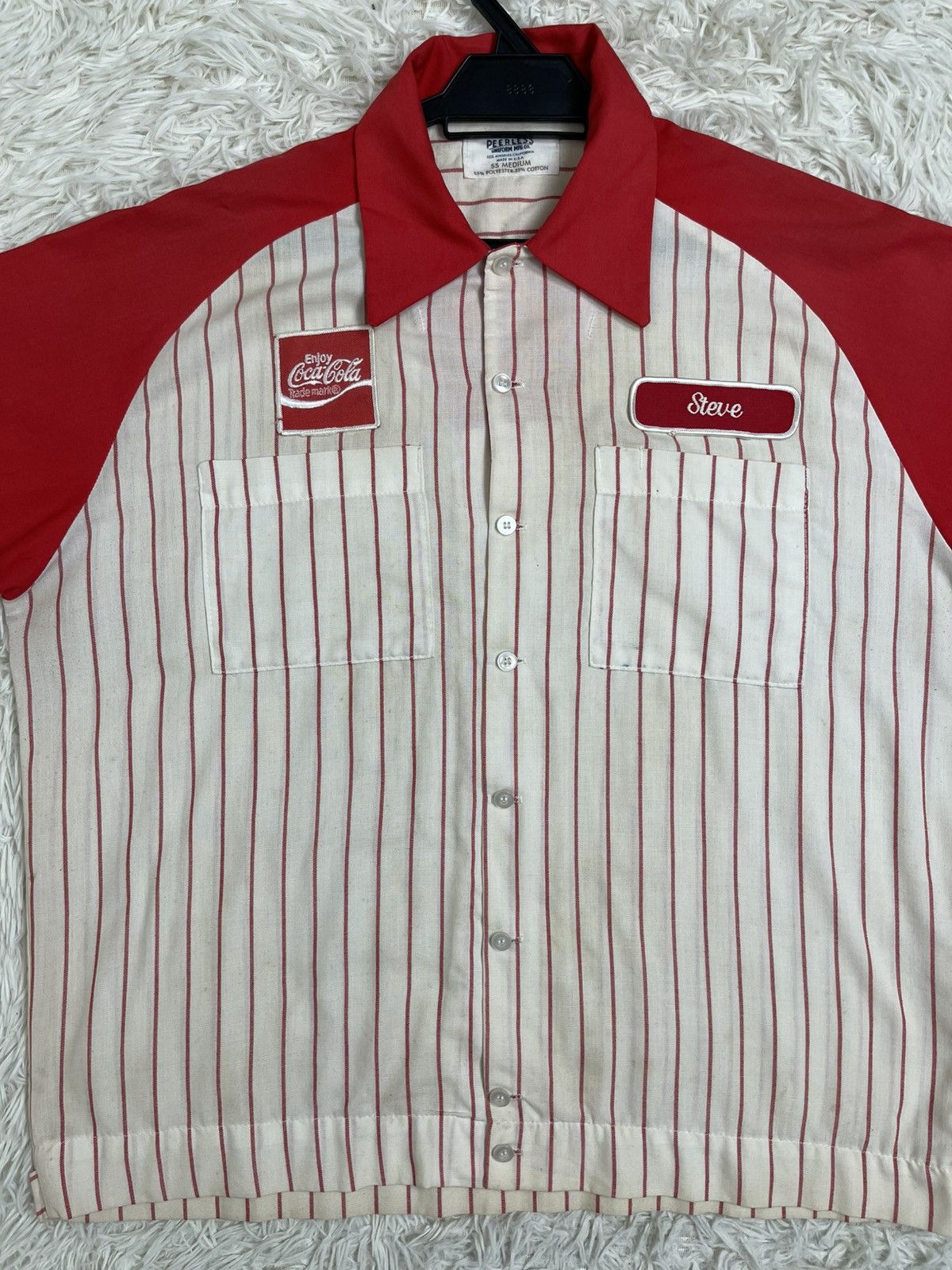 Vintage Vintage 60s70s Coca Cola Workers Shirt Button Up Size US M / EU 48-50 / 2 - 4 Thumbnail