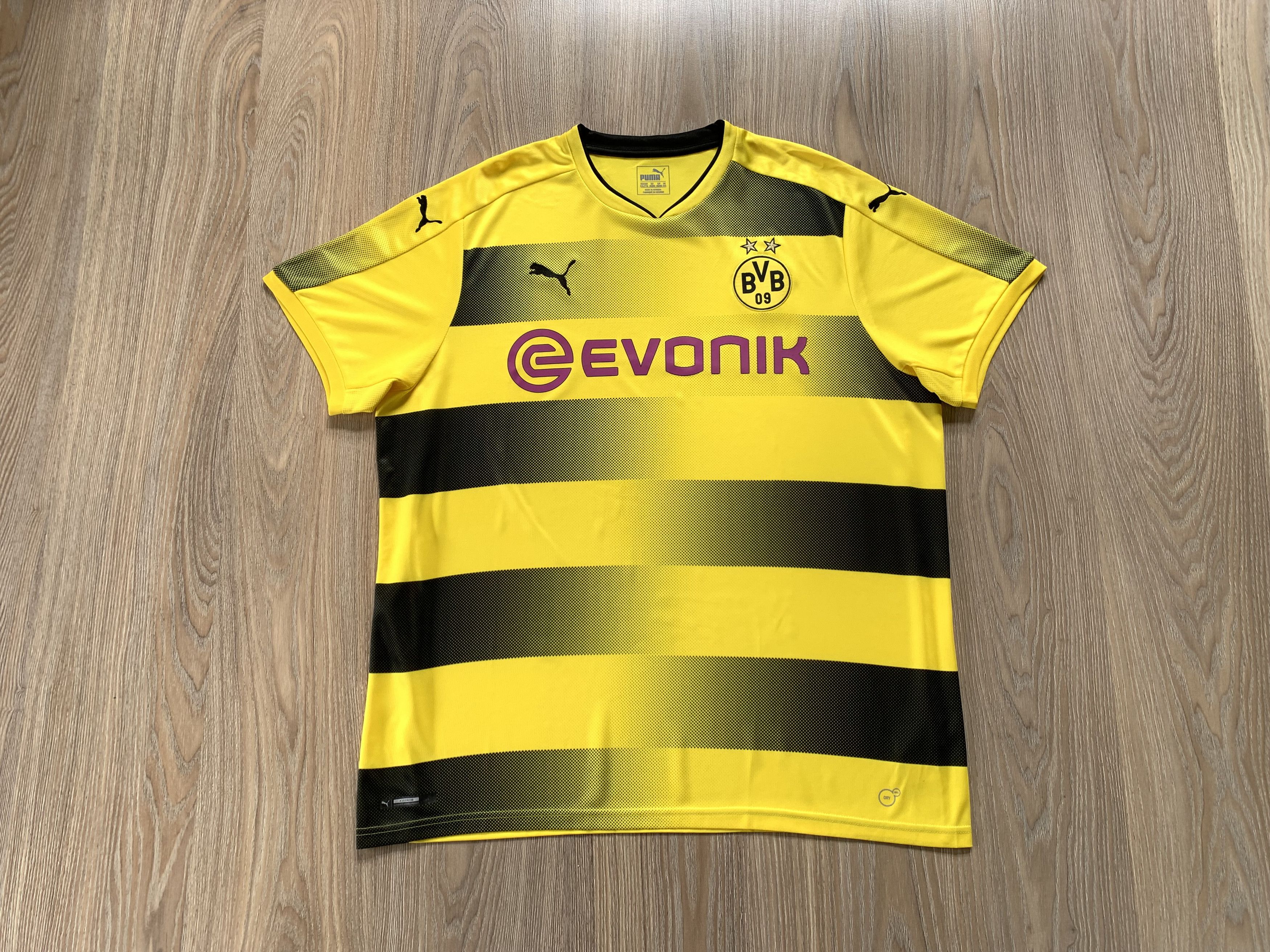 Puma Puma Borussia Dortmund Home Shirt 2017-2018 Size US XXL / EU 58 / 5 - 15 Thumbnail