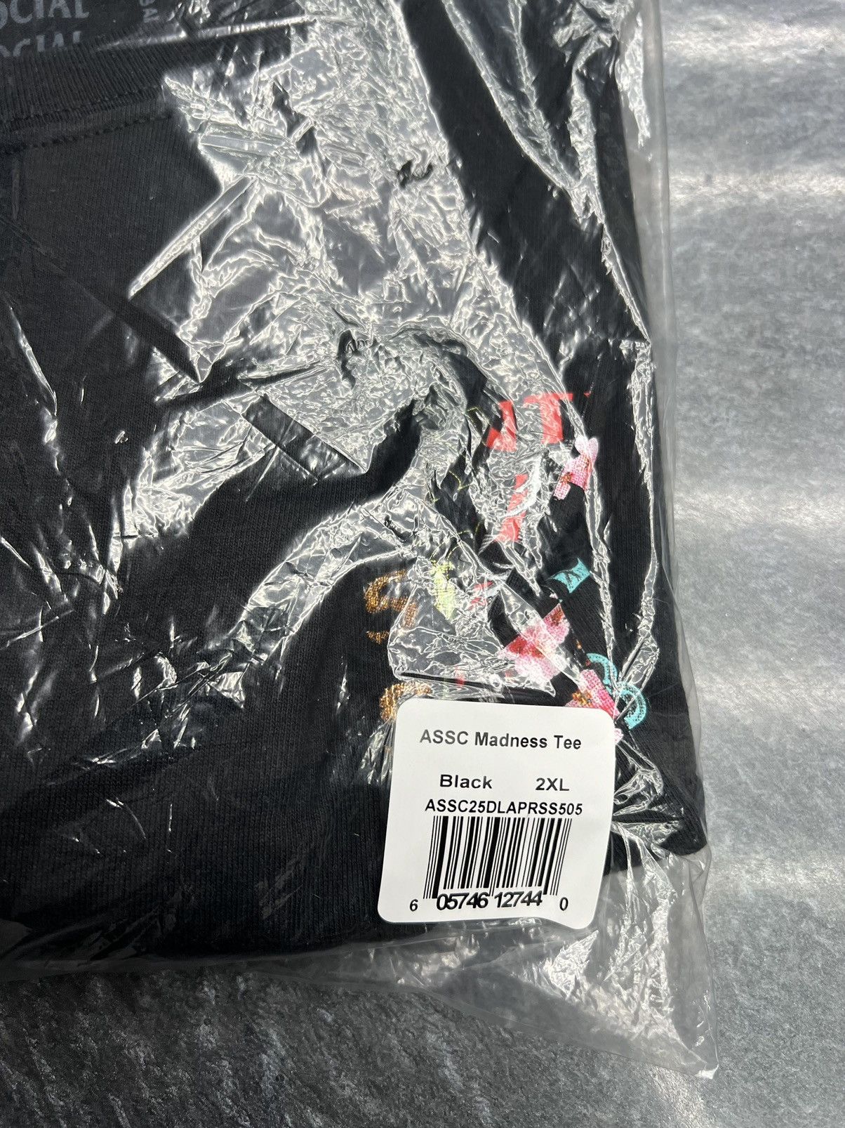 Anti Social Social Club ASSC Madness T-Shirt Size US XXL / EU 58 / 5 - 6 Thumbnail
